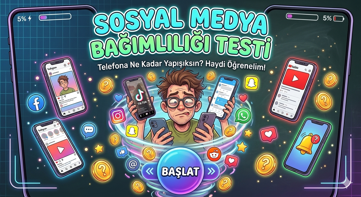 Ne Kadar Sosyal Medya Bağımlısısın? 🤳