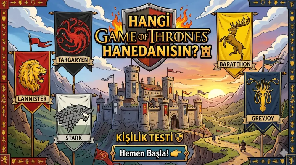 Hangi Game of Thrones Hanedanısın? 🏰